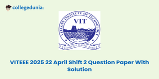 VITEEE 2025 22 April Shift 2 Question Paper (Available): Download Solutions with Answer Key